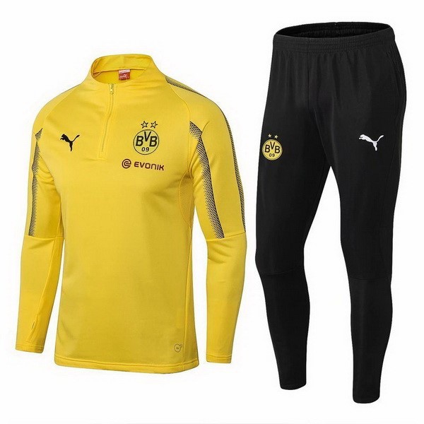 Chandal Niños Borussia Dortmund 2018/19 Negro Amarillo